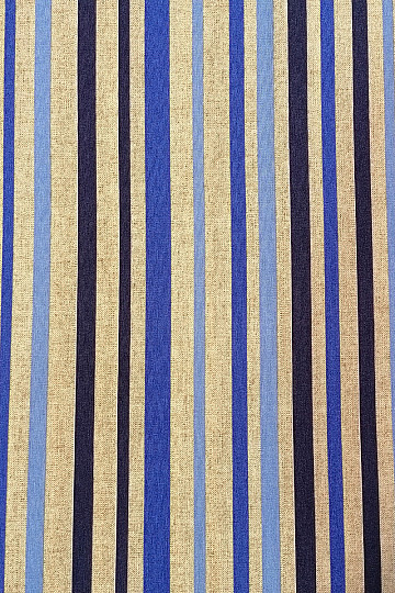 Dekorationsstoff blauer Streifen