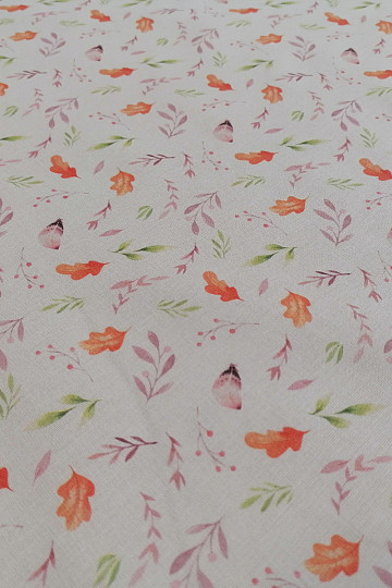 Baumwollstoff BLÄTTER