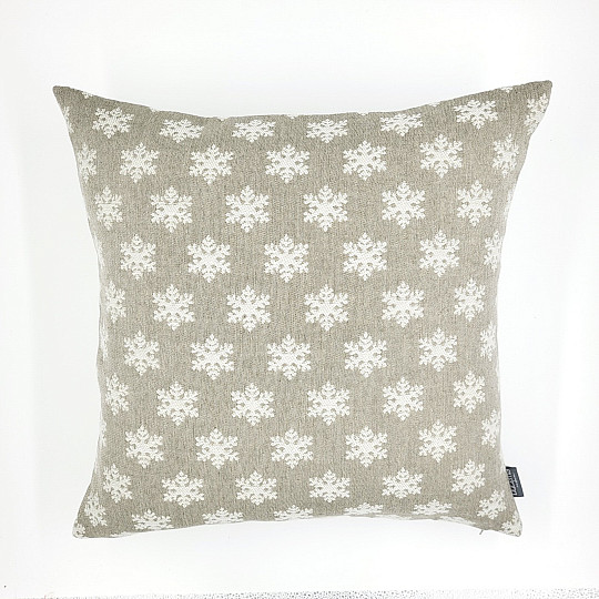 Luxuriöser Dekobezug FLAKES BEIGE A