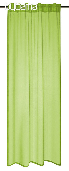 Leichter Vorhang DIEGO | Bytema 135x245 grün