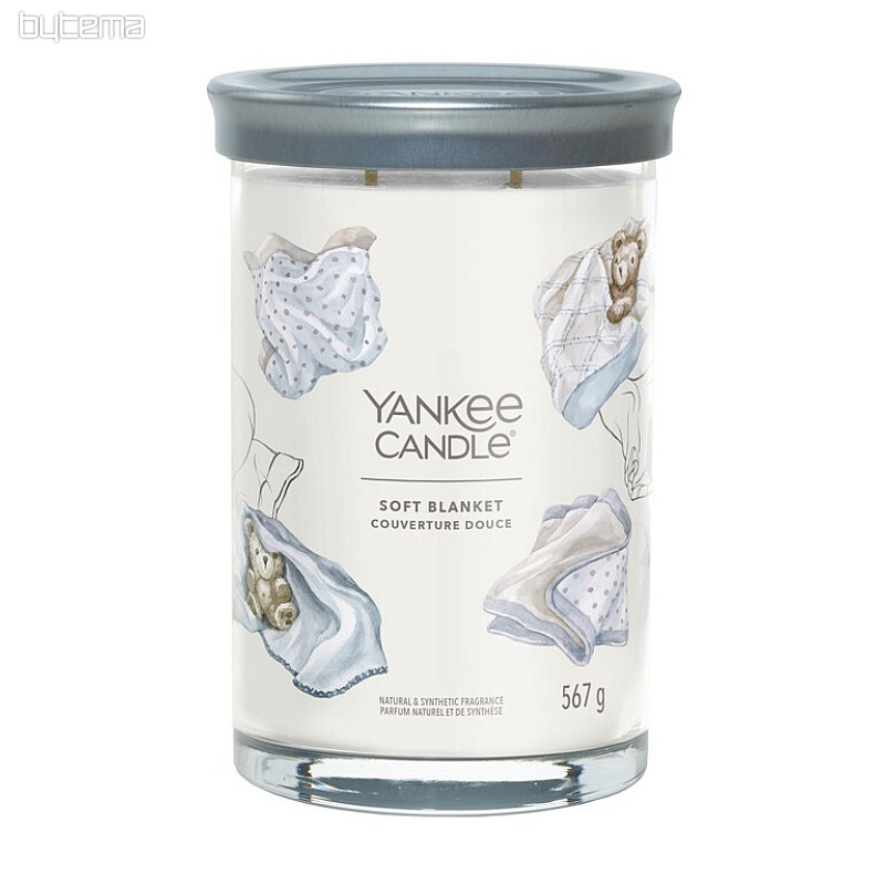 Kerze YANKEE CANDLE Duft WEICHE DECKE TUMBER LARGE 2 DOCHTE