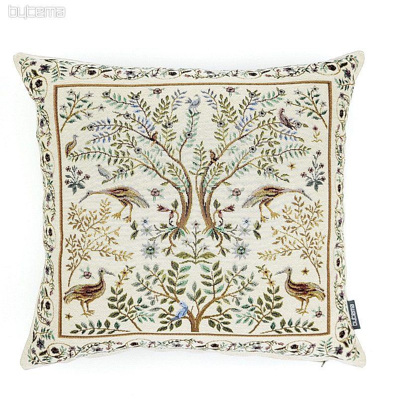 Gobelin-Kissenbezug WILLIAM MORRIS beige