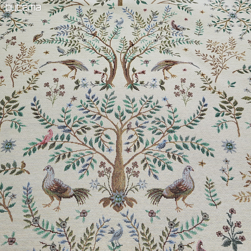 Gobelinstoff WILLIAM MORRIS beige