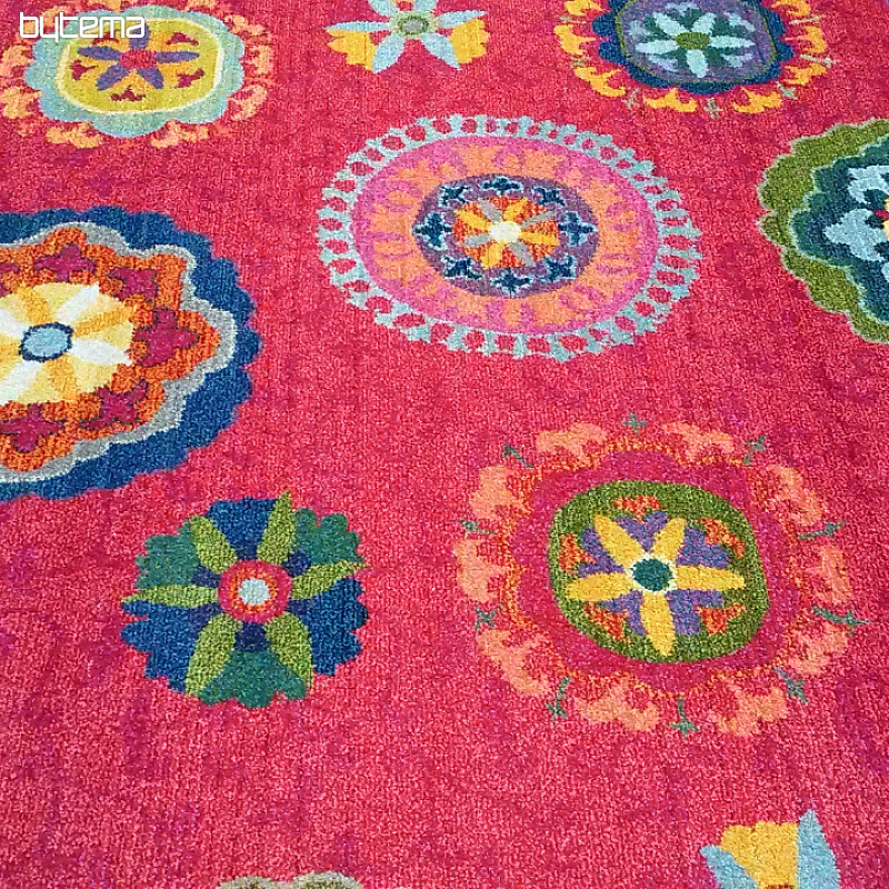 Teppich MANDALA rot