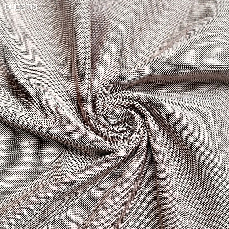 Dekorationsstoff LINEN PASTEL braun 55