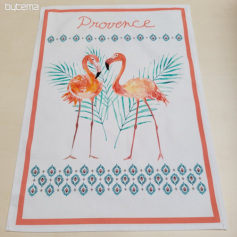 Handtuch im Retro-Design FLAMINGO