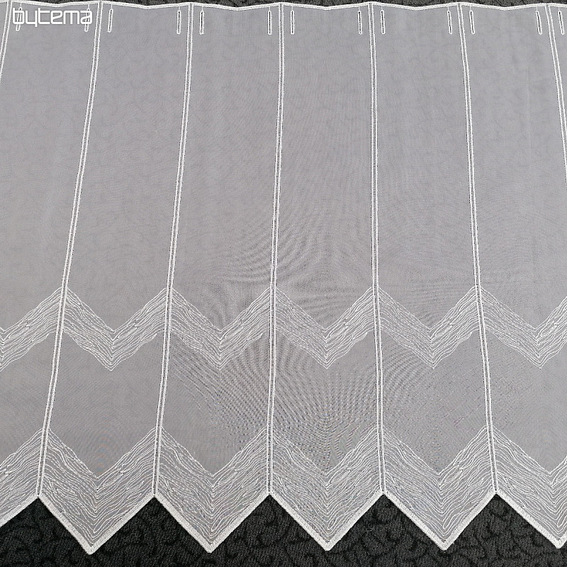 Glasmalvorhang - Voile mit Stickerei 261911