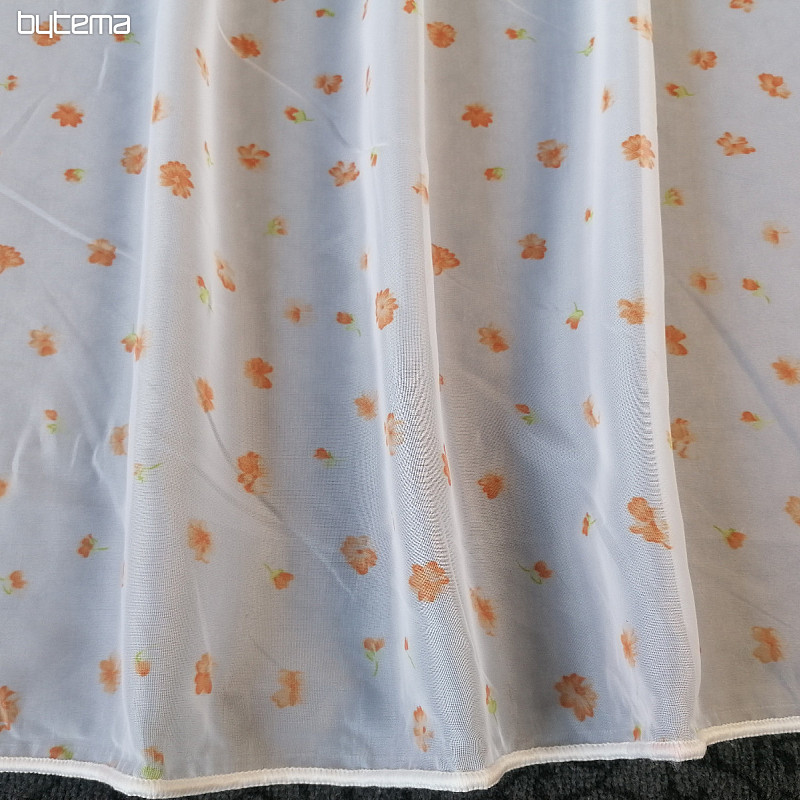 Kurzer Voile-Vorhang 80 cm