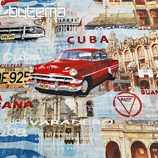 Dekorationsstoff CUBA RETRO DESIGN