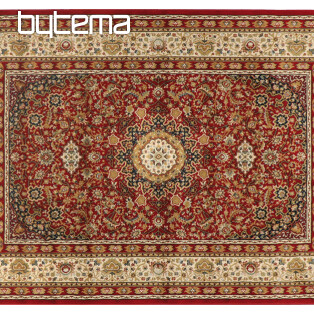 Stück Teppich KENDRA 711  beige / rot