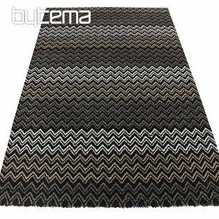 Teppich modern ZIG ZAG brown