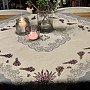 Gobelin-Tischdecke und Schal LAVENDER LACE