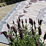 Gobelin-Tischdecke und Schal LAVENDER LACE