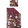 IRISETTE luxuriöser Baumwollsatin WAVE 8576-60 ROSE BORDEAUX