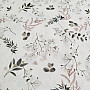 Baumwollstoff FINE TWIGS beige