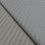 Dekostoffe jacquard STREIFEN silver natur