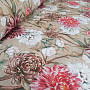 Dekostoff PEKIN FLOWER LARGE BEIGE